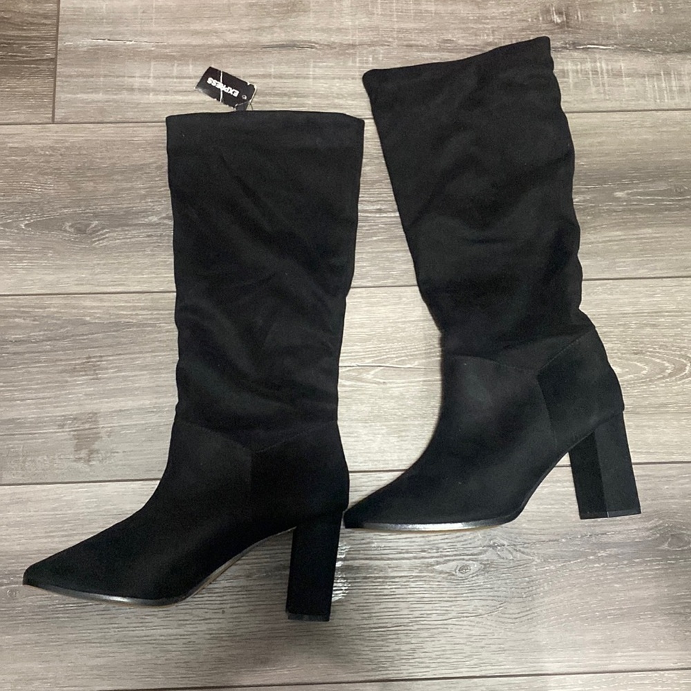 NWT! Express Suede Booties